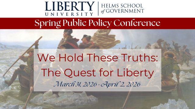 Helms School of Government Public Policy Conference- 2025 to Present