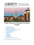 Helms School of Government Newsletter - Fall 2020 by Liberty University